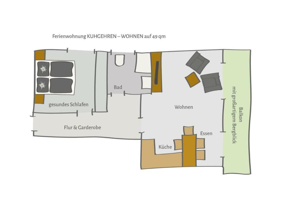Gaestehaus Rappenkopf Oberstdorf Eksteriør billede